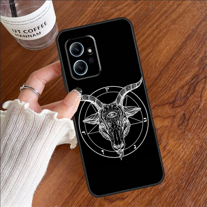 Witchcraft Occult Pentagram Case For Xiaomi Redmi 12C 13C 14C 10C Redmi Note 13 Pro 14 12 11 9 10 9S 10S 11S 12S Cover