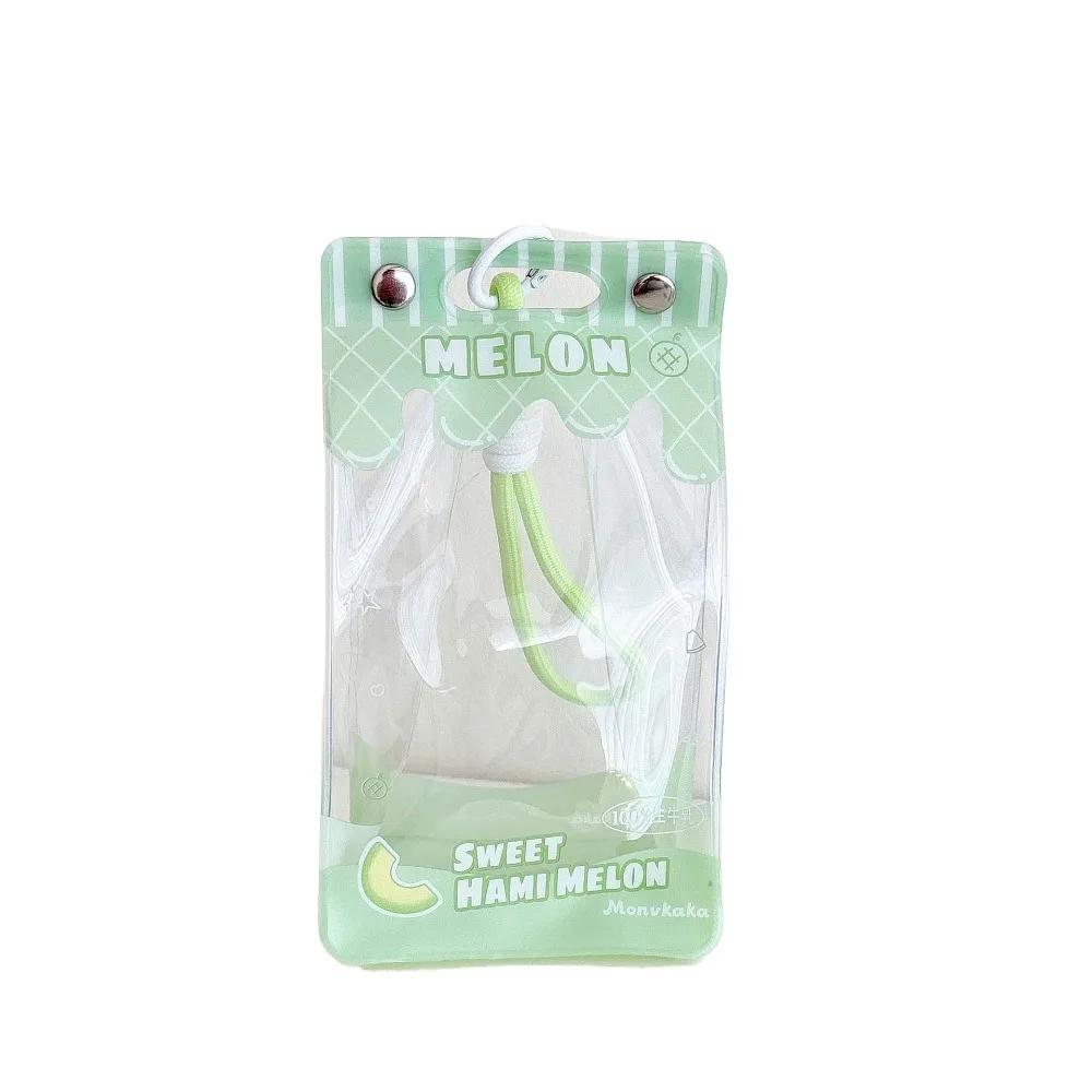 New Transparent Data Cable Storage Bag Dustproof PVC Dolls Storage Pouch Gift Colorful Dolls Outdoor Bag for 13cm Dolls