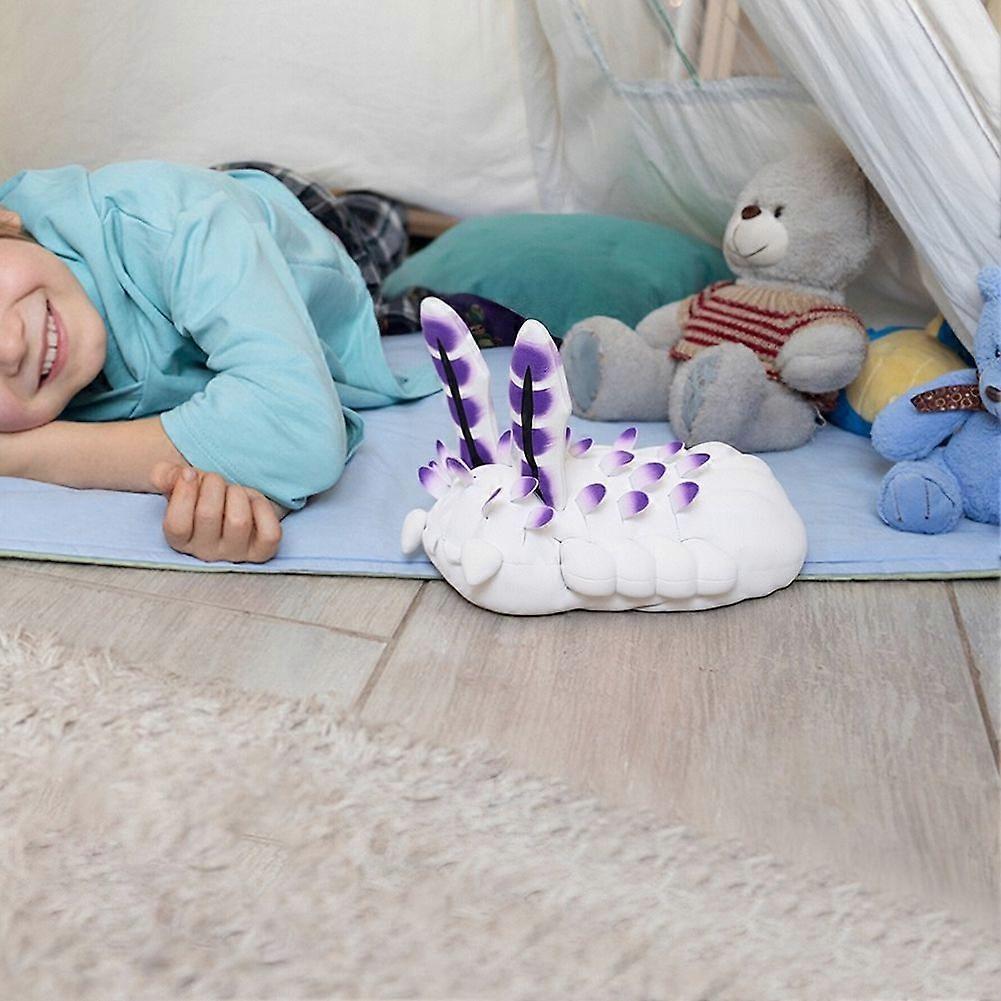 Deep Sea Bunny Plush Soft Stuffed Animal Toy Collectible Jorunna Parva Sea Slug Hugging Doll for Kids Adults