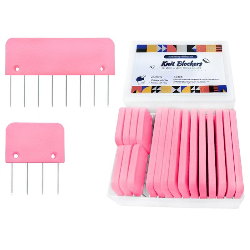 Scarf and Sweater Shaping Pins & Rake Knitting Tools Set