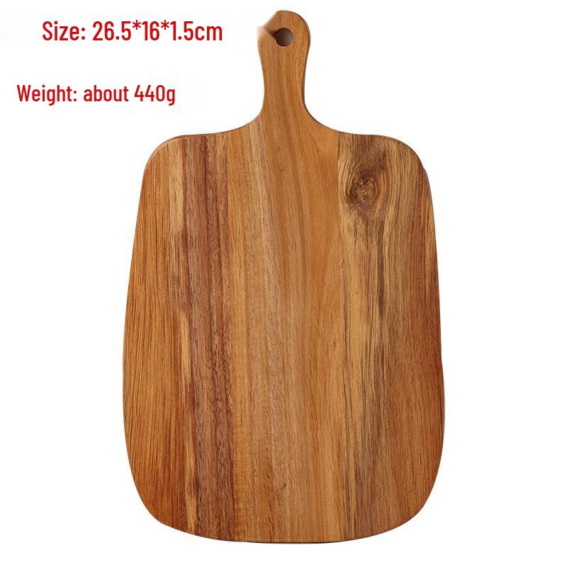 

Портативная разделочная и сырная доска из акации для использования на открытом воздухе Acacia 26.5*16*1.5cm как