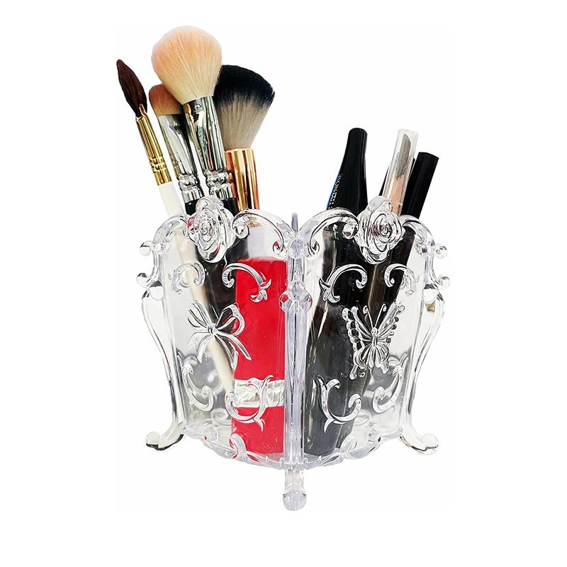 Makeup Box Cosmetic Organizer Organizador De Maquillaje Butterfly Rangement Pinceaux Maquillage Makeup Brush Storage Pen Holder