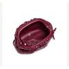 Woven Cloud Bag, Dumpling Bag, Popular Women's Bag, Fashionable One Shoulder Oblique Span, Holding A Small Bag Woman