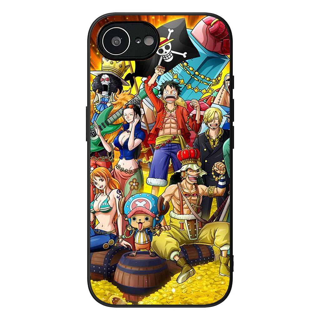 

for Samsung Galaxy A36 A17 A26 A07 A35 A54 A53 A13 A33 A34 S8 S9 S20 S21 FE S10 Plus Case Luffy One Sanji Roronoa Zoro Piece Galaxy S10e