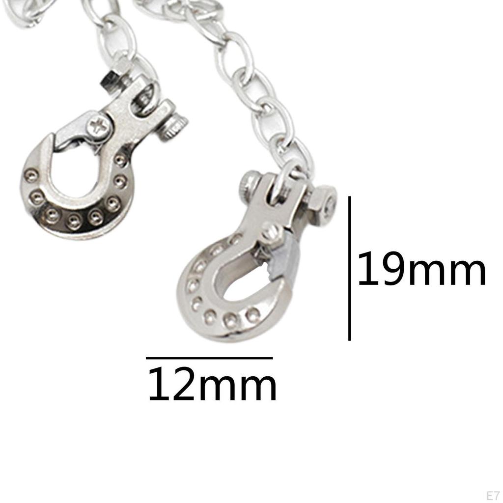 Chain with Hook for 1:10 RC Car Trailer Decoration