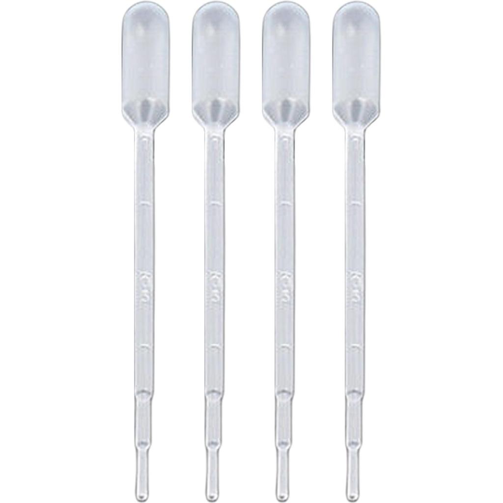 50pcs Graduated Pipettes Dropper Makeup Tools Disposable Transfer Pasteur Pipettes Clear Eye Dropper Experiment Supplies for Lab