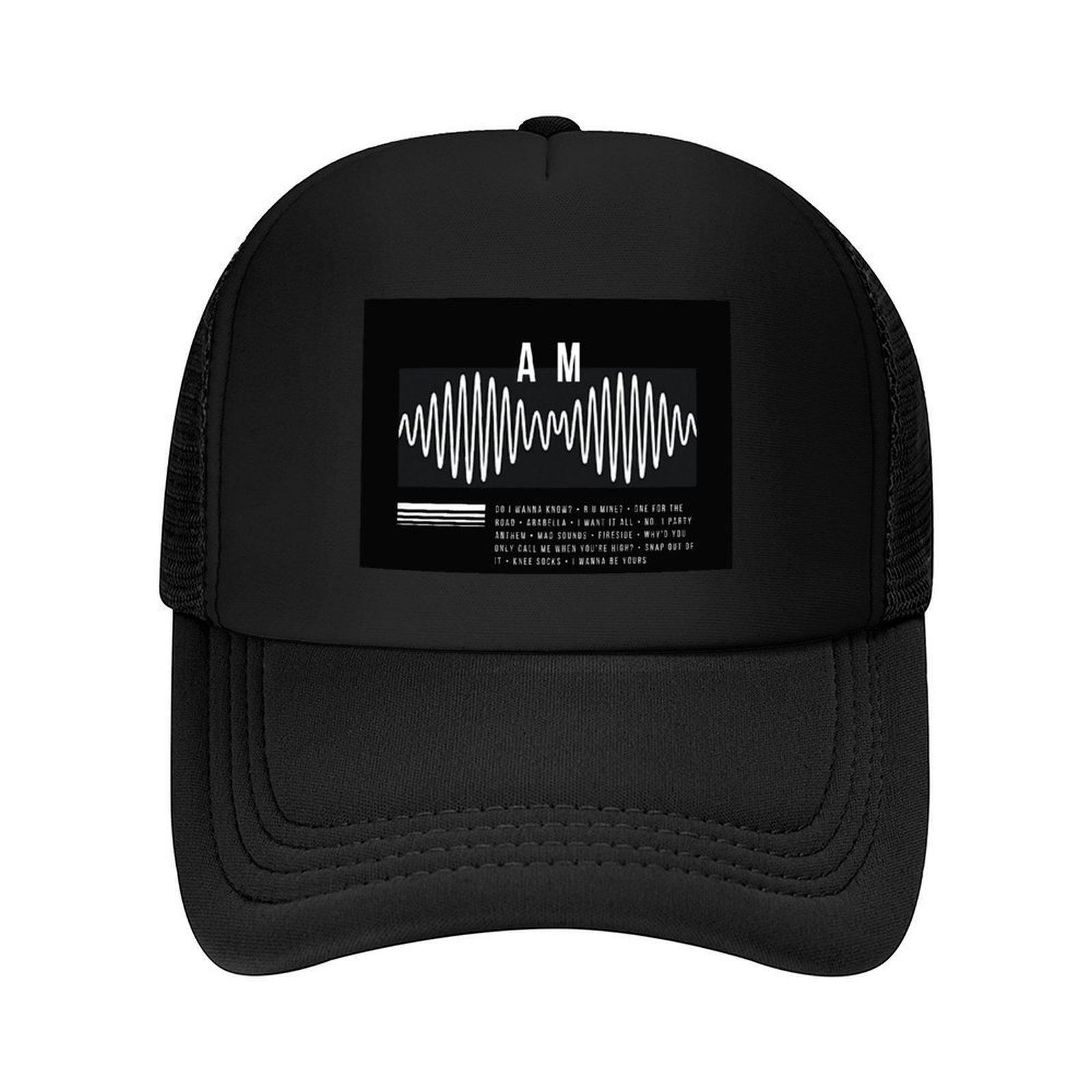 Arctic Monkeys AM Album Art Baseball Cap Ball Cap Hat Beach summer hat New In The Hat Golf Unisex Womenxs