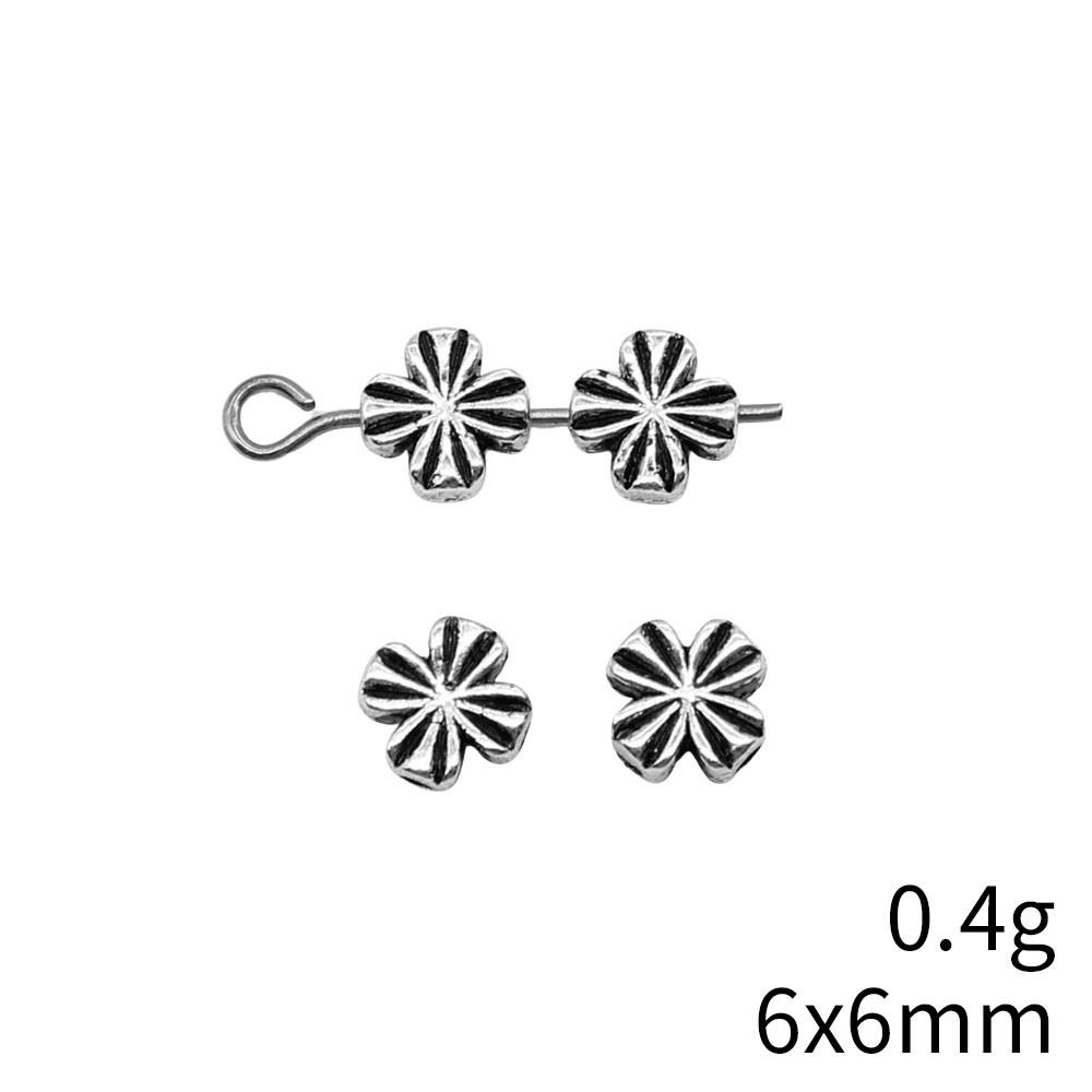Bead Material Jewelry & Accessories Flower Small Hole Beads Spacer Accessories Parts Beads Jewelry Making Findings For Diy