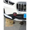 Car Forward Trailer Hook Tow Ring Bumper Tow Hook Trim For BMW X1 U11 2023-2026 Aluminum Alloy Exterior Car Accessories