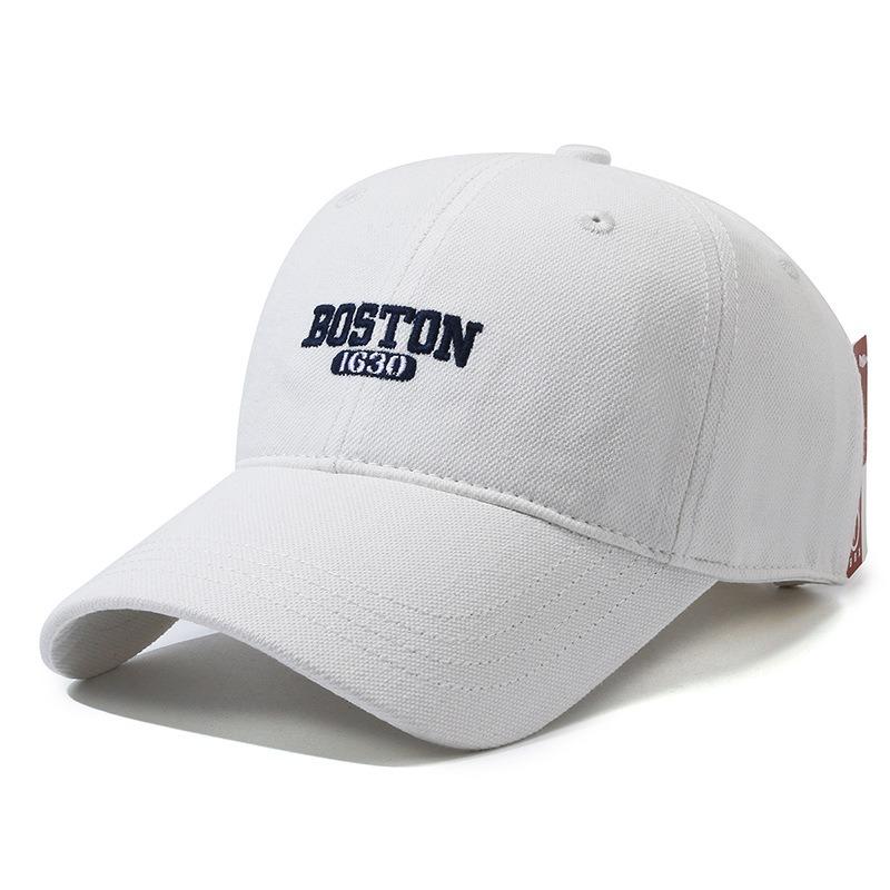 New Baseball Cap Embroidered Letters Fashion Versatile Cap Men's and Women's Peaked Cap Sunshade Sunscreen Baseball Cap