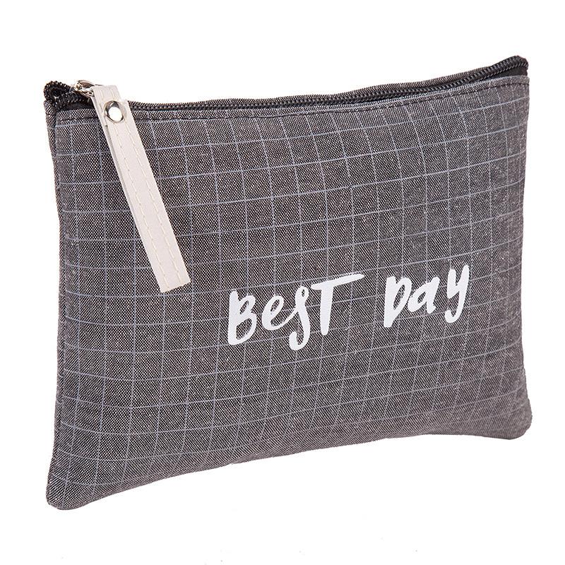 

Bag Canvas Makeup Travel Portable Toilet Bag Cosmetic Waterproof Pouch Storage StyleA