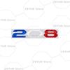 Metal For w333 2008 3008 4008 5008 208 308 408 508 Tricolor Emblem Car Sticker Letter Badge Decal Body Rear End Trunk Decor 333w