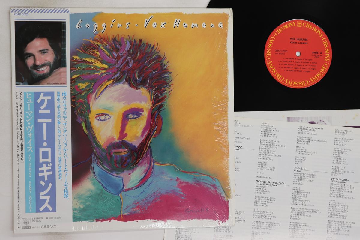 

LP Record KENNY LOGGINS Vox Humana 28AP3025 CBS SONY 1985 Japan Obi Rock Used