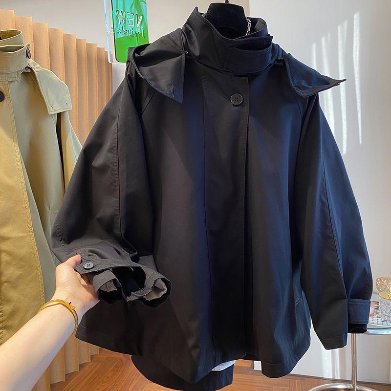 

Women s Retro Baseball Jacket - Casual Loose Fit for Spring & Autumn M (85-105 jin)