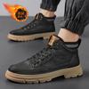 High-top shoes, new winter outdoor velvet warm, cold-proof and wear-resistant Martin boots