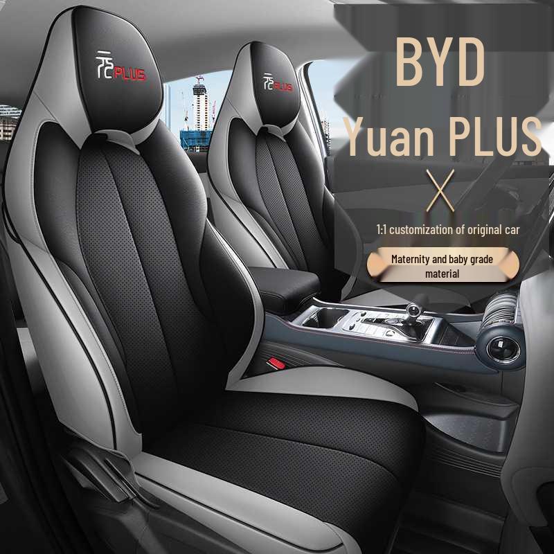 BYD Yuan Plus Champion Edition Car Seat Cover – Full Coverage, All-Season Interior Decoration