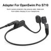 Pro SHOKZ OpenSwim Pro S710 Nabíjecí adaptér Rychlé nabíjení Nabíjecí kabelový adaptér pro sluchátka OpenSwim Pro S710 Nabíječka Adapte