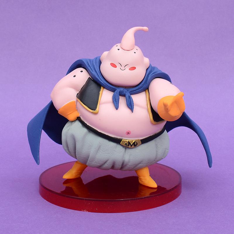 

13cm Anime Dragon Ball Cute Fat Buou Pvc Model Car Ornament Desk Effigy Doll Toys Birthday Gift