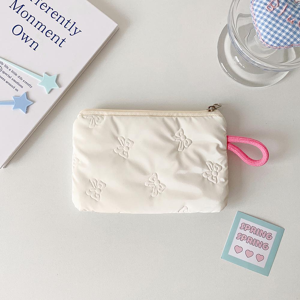 

Silver Shiny Small Makeup and Storage Bag for Earphones, Cables, or Coins