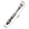 Mini Micro aluminiowa wiertarka ręczna 0.3-3.6mm z uchwytem bezkluczowym wiertła kręte HSS do biżuterii rzemieślniczej ręczne wiercenie narzędzia obrotowe