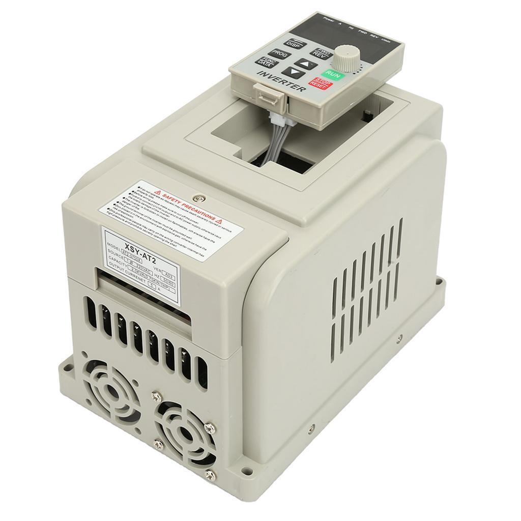 220VAC Variable Frequency Drive VFD Speed Controller for Single Phase 0.75kW AC Motor Inverter Motor Drive