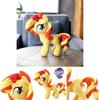 Rozkošný Duhový Plyšový Jednorožec My Little Pony Panenka Měkká a mazlivá hračka pro holky