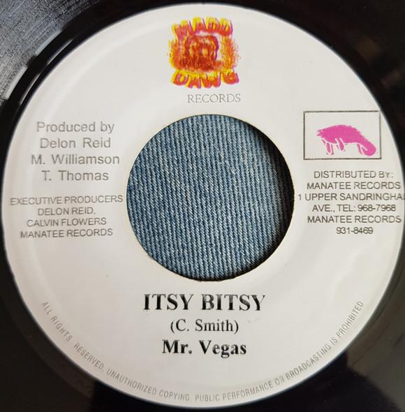 7inch Record MR. VEGAS - Itsy Bitsy NONE Madd Dawg Recor Jamaica Reggae, Ska & Dub Used