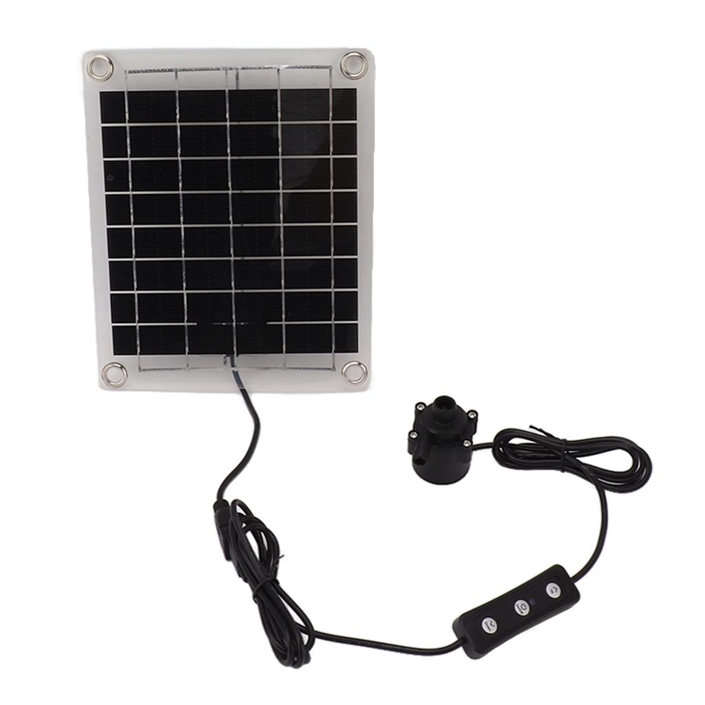 Solar Water Pump Kit 20W Submersible for Fountain Pond Bird Bath Irrigation Adjustable Water Volume