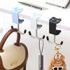 Cute Panda Hooks Adjustable Desk Edge Hook Desk Hanger Bag Hook Punch-free Storage Hanging Hook Multifunctional Universal Hooks