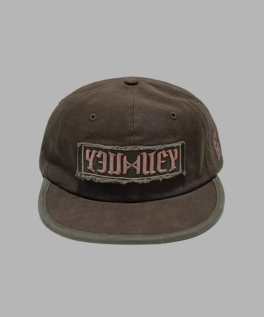 Hyui Og Logo Vintage Washing Cap [Brown]