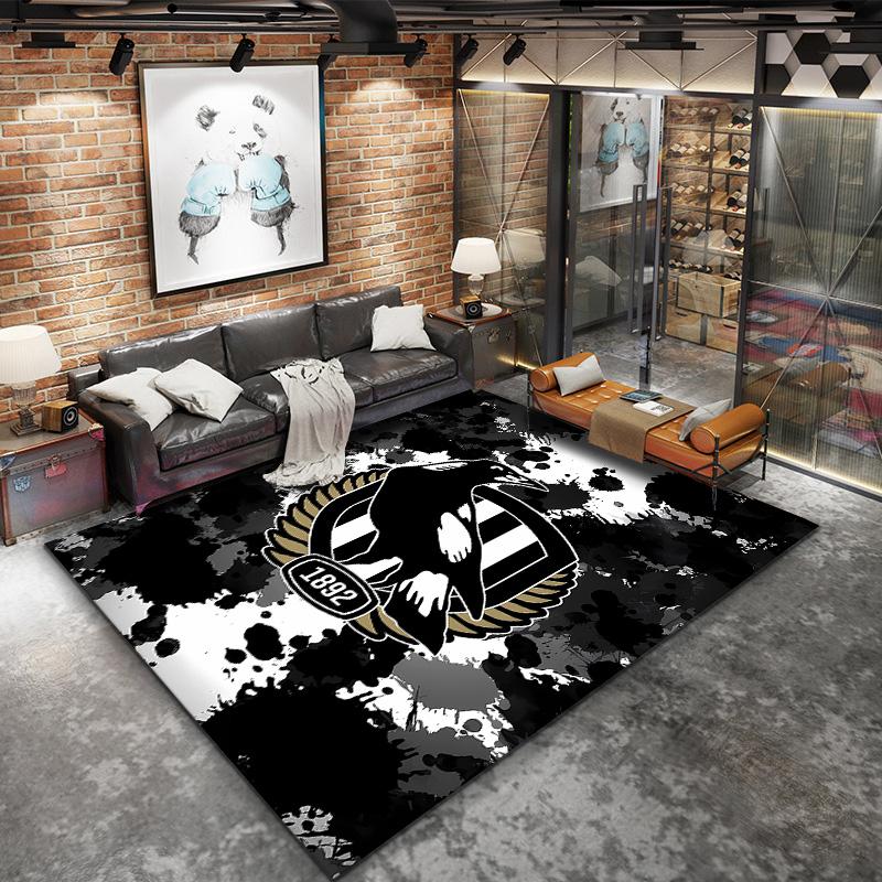 Collingwood Football Club Carpet Rug For Living Room Bedroom Home Sofa Decoration Kids Play Nonslip Floor Mat