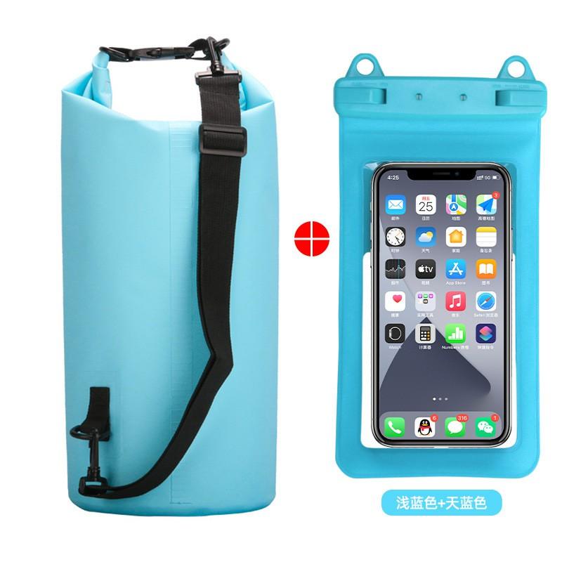 PVC Waterproof Dry Bag Bucket Backpack Beach Swimming Hiking Camping Outdoor Sports 2L-30L