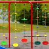 Large Children's Disc Swing with Climbing Rope - Sensory Training Playground Toy for Kindergartens