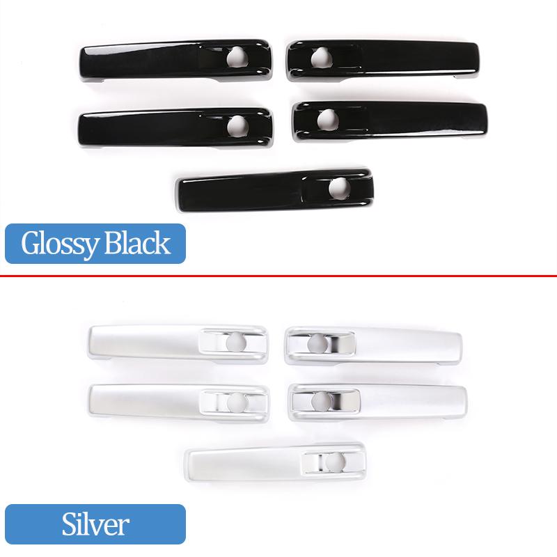 5 Pcs ABS Auto Outer Door Handle Cover For Mercedes Benz G Class W463 W464 W465 G65 G55 G63 G500 G550 G350 2004-2025