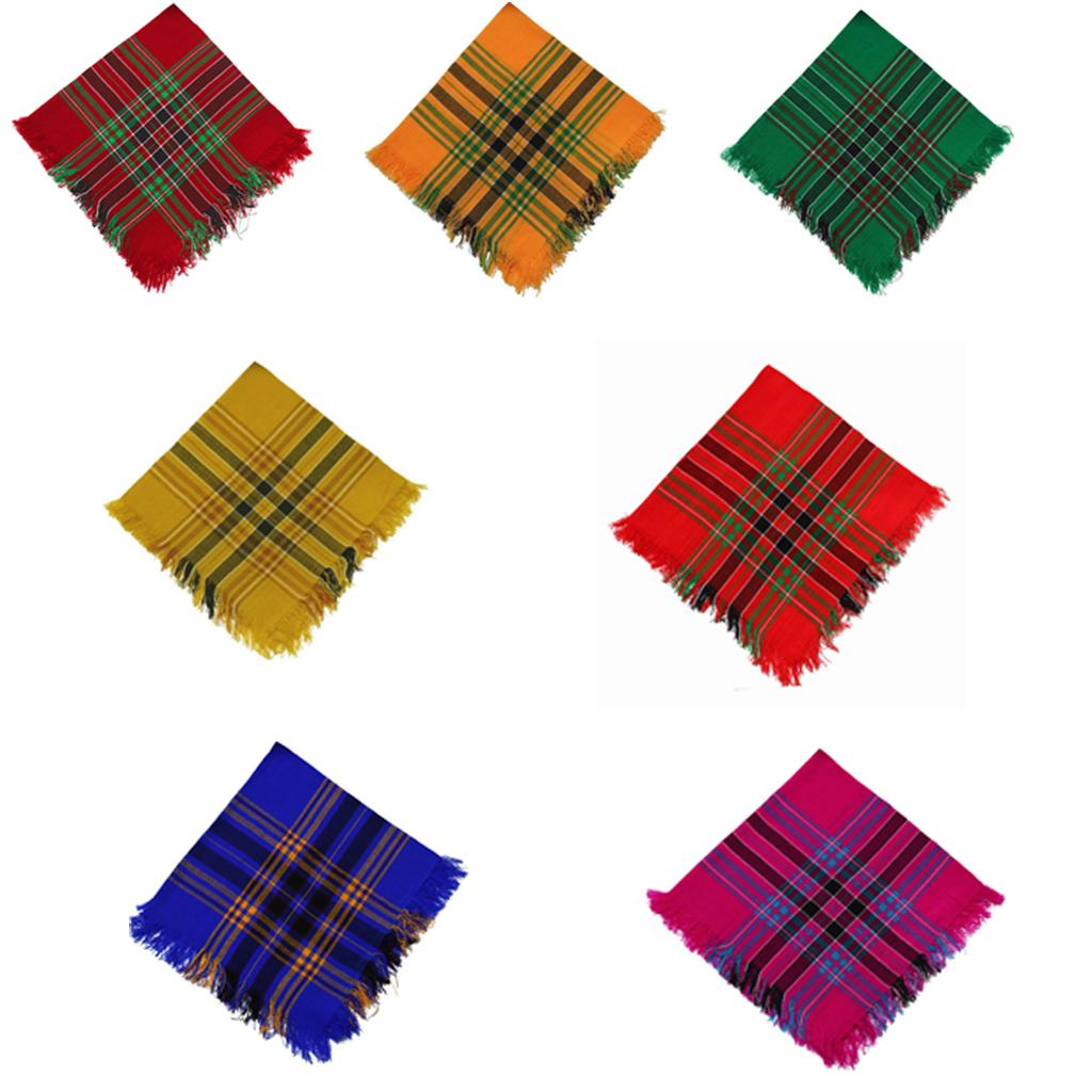 Multiuse Plaid Scarf Shawl Wrap Soft Breathable Bandana for Urban Women Fashionable and Comfortable for Various Ages