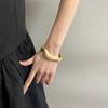 Weave Exaggerated Bracelet Irregular Women Bangle Fashion Simple Geometry Bracelet  Daily