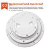 Round Hatch Cover 4 6 8 inch Non-Slip Inspection Hatches  For Boat Yacht Marine