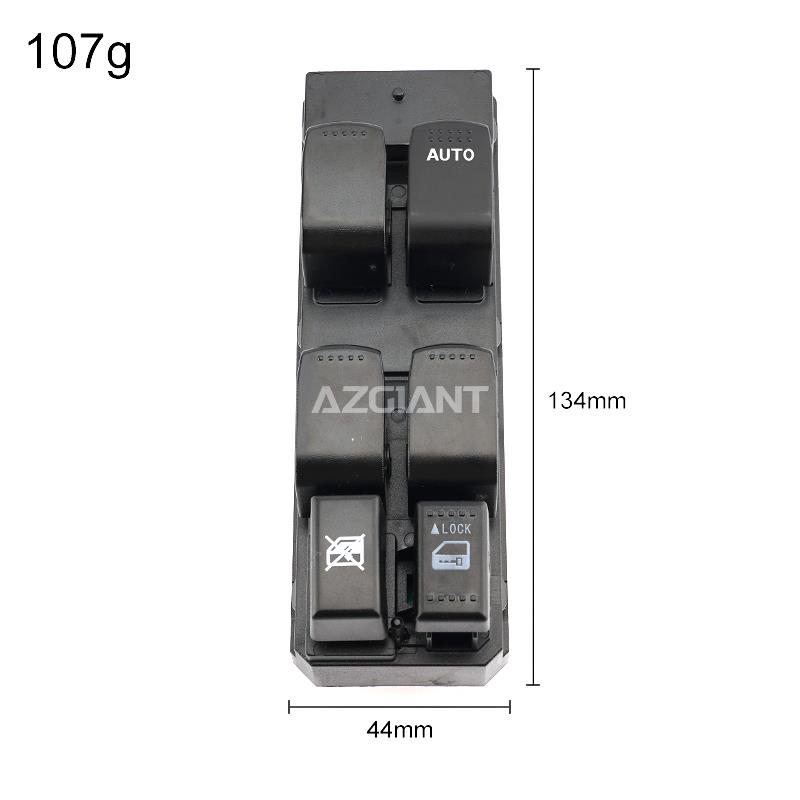Power Window Switch 12 P Front Right for Suzuki Grand Vitara SX4 2006-2013 Replacement 37990-62J30 37990-62J20 Repair Kit 1pc Front Right