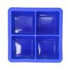 Stampo in Silicone a 6 Scomparti per Cubetti di Ghiaccio e Pappe per Bambini - Stampo di Grande Capacità per Uso Domestico