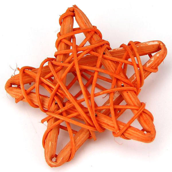 Rattan Star Sepak Takraw Acasa Nunta Craciun Ornamente DIY Minge Rattan Jucarii Copii Decoratiuni