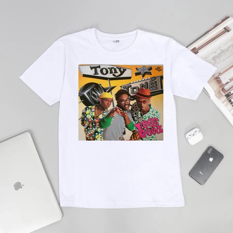 vintage santa monica tony tone feel good airlines T Shirt Size  Unisex T-Shirt M