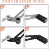Motorrad Gangschalthebel Schaltpedal Ersatz für Kawasaki Ninja 400 2018-2023 Z400 ABS 2019-2023 Ninja 500 Z500 2024 2025 Ninja e-1