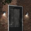 VidaXL Outdoor Wall Light Black Stainless Steel, Outdoor Wall Lighting, Garden Wall Lamp, Wall Sconce 4006333
