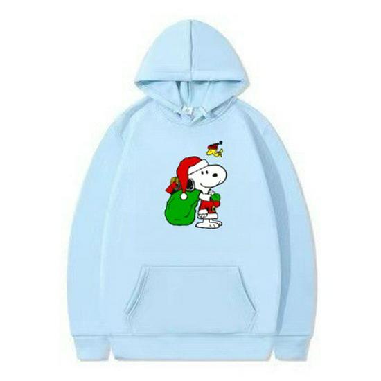 Snoopy Anime Creative Print Hoodie for Adults & Kids