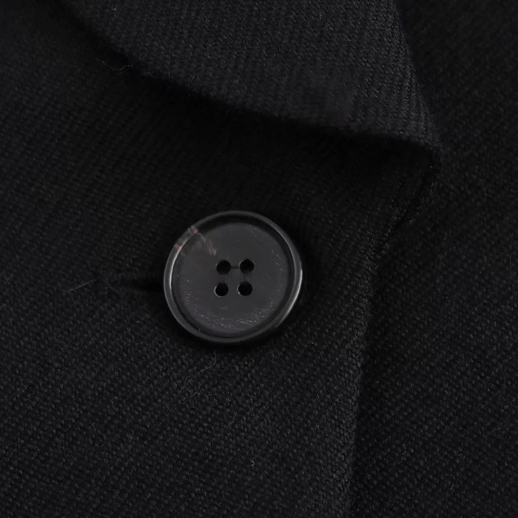 Autumn Women's Solid Color Single-Button Long Sleeve Shawl Collar Suit Jacket