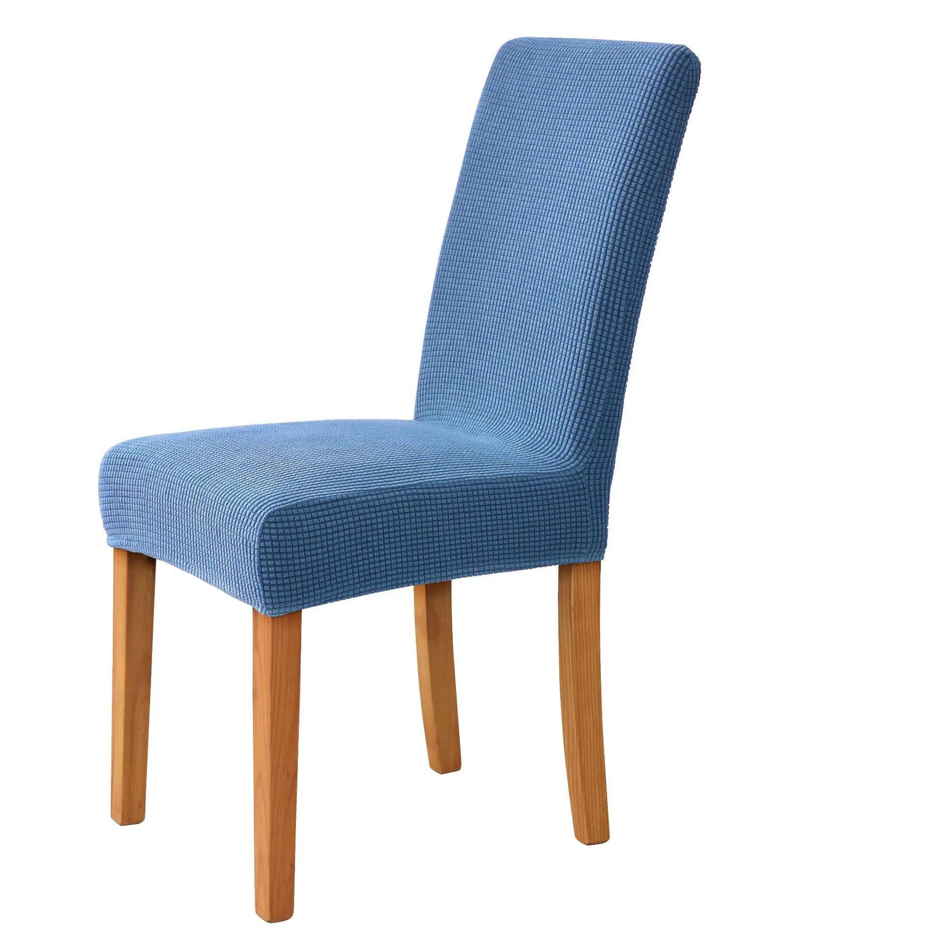 

Юбка из плотной ткани, чехол на стул, качественные эластичные чехлы на стулья из спандекса для столовой, кухни, банкета, домашний декор, чехлы на сиденья 1 Piece Chair Cover