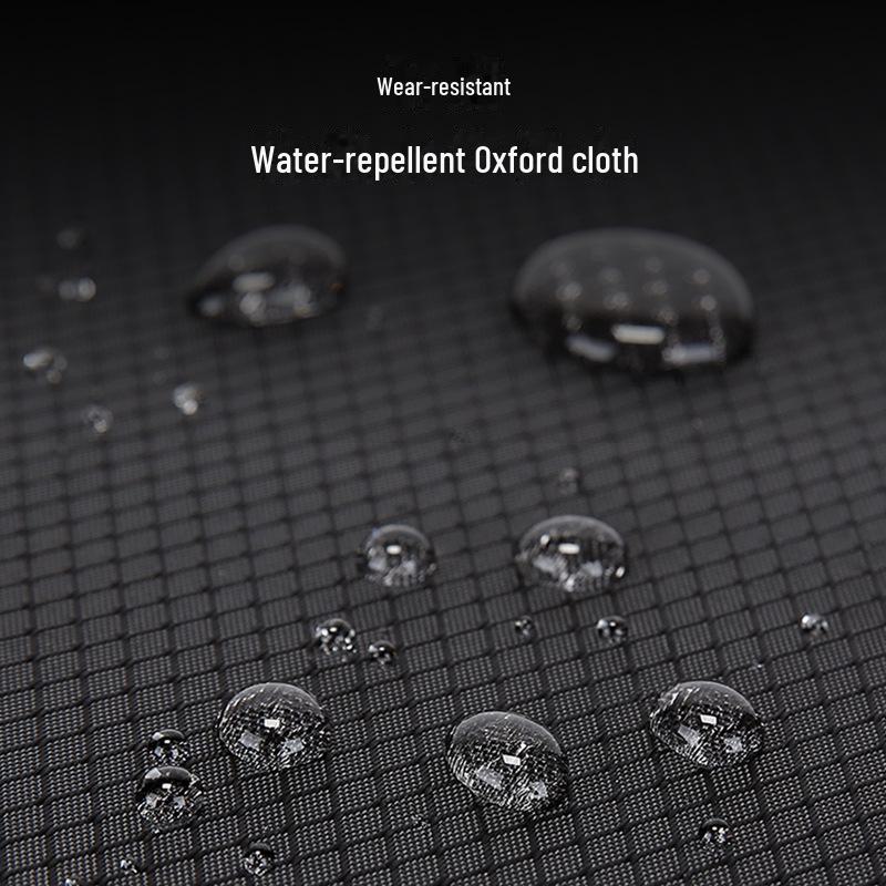 Herren- und Damen-Trolley-Koffer aus strapazierfähigem Oxford-Gewebe, leicht, 20 Zoll, mit Lederdetails und Zahlenschloss.