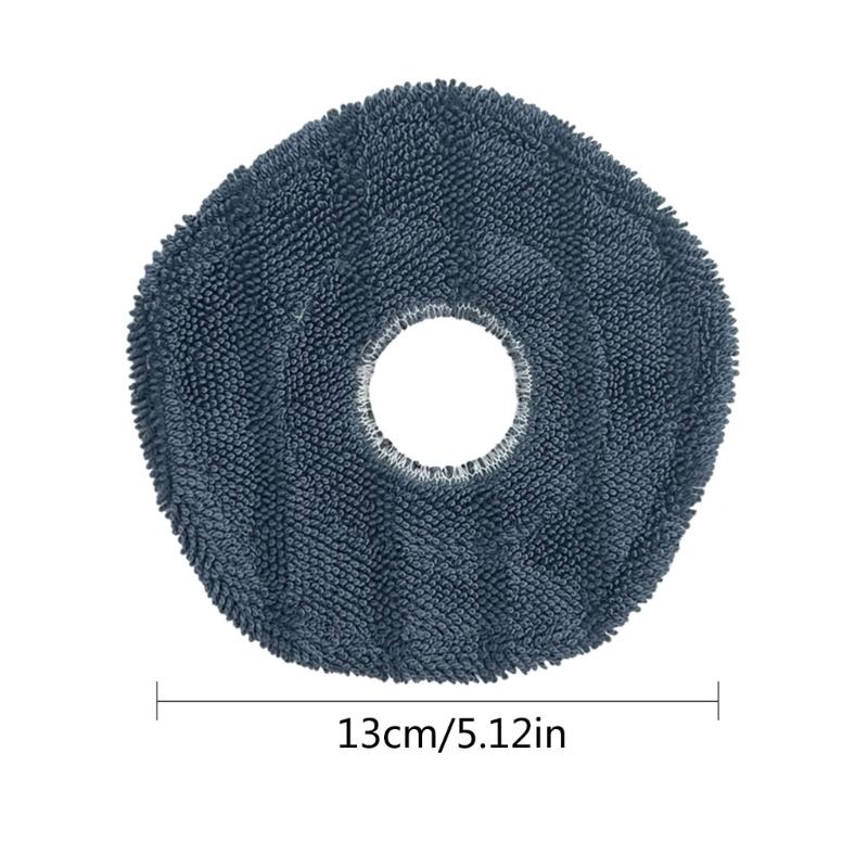 Robot Mop Cloth Attachments Washable Pad Washable Mopping Pad Floor Cleaning Pad Suitable for Efficient Floor Cleaning