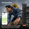 2025 NEW Outdoor Military GPS Smartwatch Men 1.73"HD Screen Compass 1000MAH Heart Rate BT Call 10M Waterproof Watch for HUAWEI