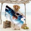 Zinedine Zidane's Leadership Style Beach Towel High Absorbency & Quick-Dry Comfortable Lightweight